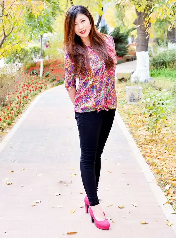 Asian bride Xinyue from Fushun