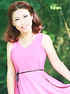 Asian single woman Lan from QinChou