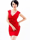 Asian single woman Linda from Wuhan