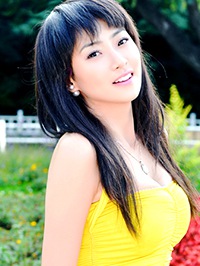 Asian single woman Qian from Fushun, China