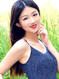 Asian single woman Wanqing from Huludao