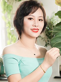 Asian woman Miaomiao from Mishan, China