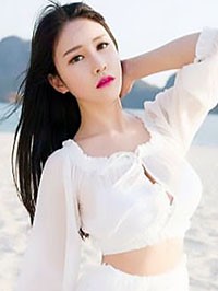 Asian single woman Jiao from Shanghai