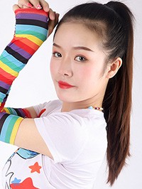 Asian single woman Pan Lian from Hulan, China